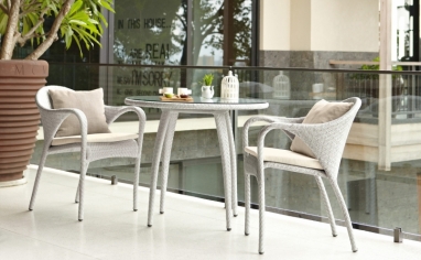 Tango Table and 2 Armchairs, ⌀ 90 - Image 3