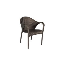 Tango Table and 4 Armchairs, ⌀ 130 - Image 3