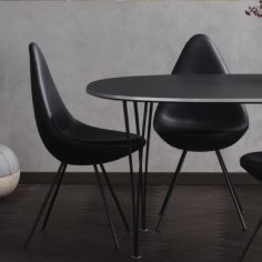 Drop Dining Chair - Leather - Image 3