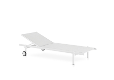 Up Chaise Longue with Wheels (Outdoor) - Image 2