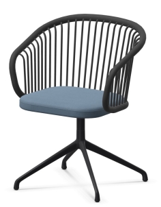 Huma Swivel Armchair (Indoor) - Image 2