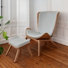 The Reader Wing Chair and Ottoman - Image 3