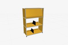 USM Vinyl Display Cabinet 3x1 X Symbol - Image 2