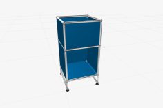 USM Vinyl Storage Cabinet x1 X Symbol - Image 2