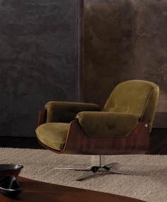 Laurel Armchair And Footstool - Image 2