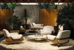 Laurel Armchair And Footstool - Image 3