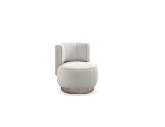 Yves Round Lounge Armchair