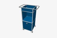 USM Haller Record Trolley 1X3